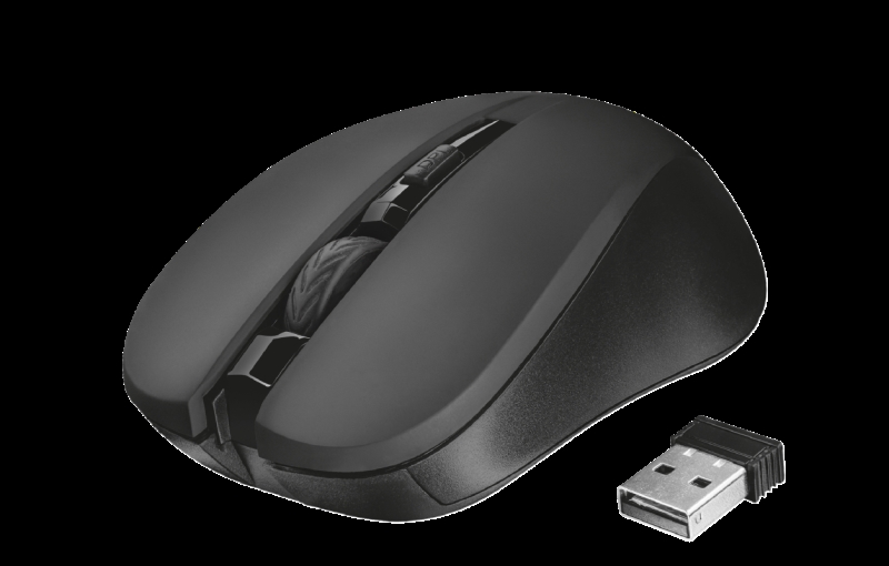 TRUST MYDO SILENT WIRELESS MOUSE BLK